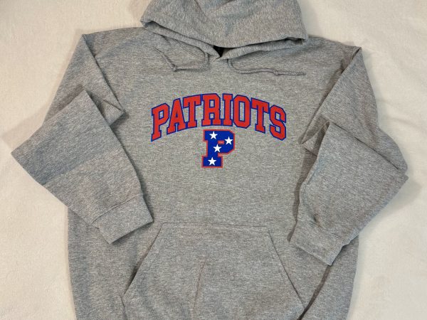 Grey Patriots Hoodie