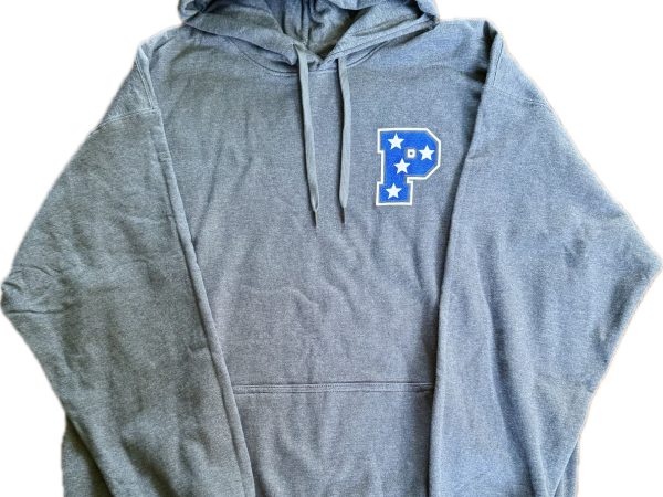 Dark Gray Hooded Sweatshirt