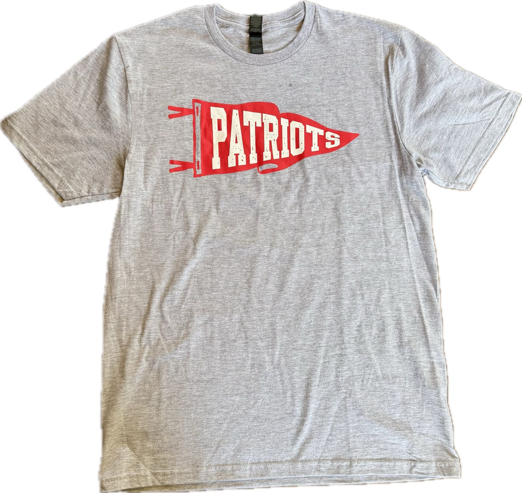 Light Gray Pennant Tshirt