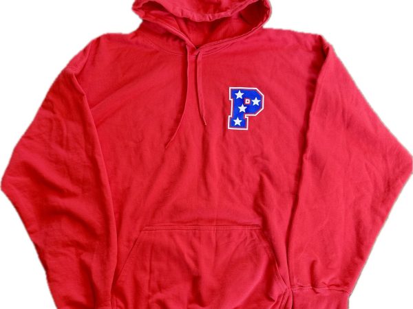 Red Hooded Sweatshirt